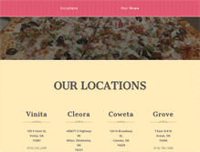 Tablet Screenshot of goodfellapizza.com